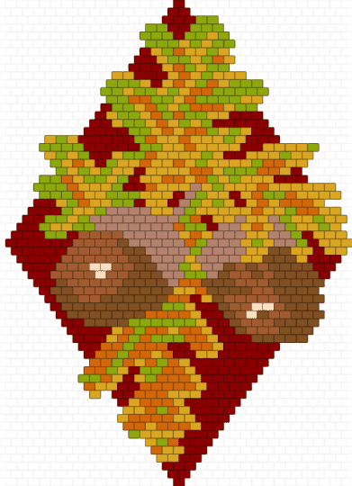 acorns - red,orange,acorns,nuts,nature,leaves,leaf,fall,autumn
