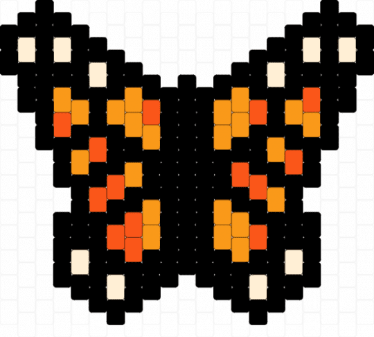butterfly - black,orange,nature,butterfly,monarch,bug,fly,animal