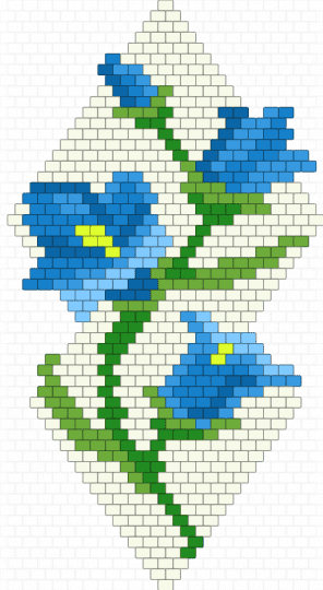 bluebell flower - white,blue,light blue,green,bluebell,flower,nature,plant