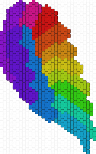 gayngel wing - purple,blue,green,red,gay,angel,pride,wing,parrot,bird,nature,animal