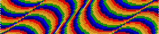 rainbow wave - purple,rainbow,gay,pride,cuff,lesbian,wave