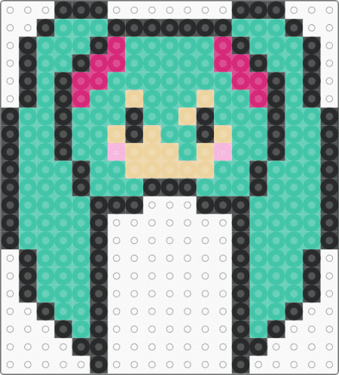 Hatsune Miku - teal,miku,hatsune miku,vocaloid,voicebank,miku hatsune,music