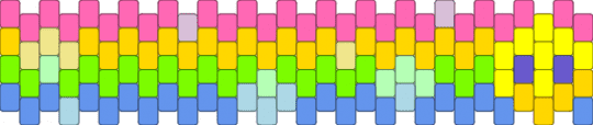 rainbow cuff - yellow,pink,green,light blue,rainbow,emoji,sparkle,cuff