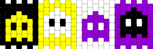 Non binary ghosts - yellow,purple,non binary,lgbt,lgbtq,lgbtqia,ghost,halloween