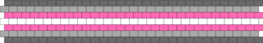 demigirl cuff >:D - pink,beige,gray,demi,demigirl,pride,lgbt