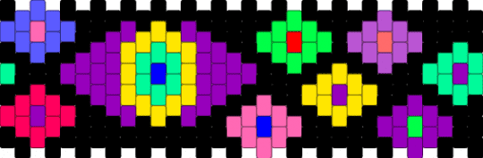 Abstraction multistitch - black,purple,yellow,pink,eyes,abstraction,tadc,the amazing digital circus