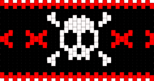 skull x multistitch - black, emo, red, skull, white, x