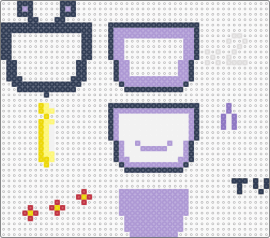 Tenna Shaker Revamped (cr: endogeny) - purple,pink,deltarune,tenna,tv time,shaker,3d,toby fox,trash heap,mr ant tenna