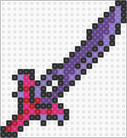 Terrarria - sword,terraria,weapon,video game,purple,pink