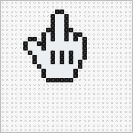 MId - finger,hand,cursor,middle,glove,nsfw,white