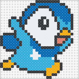 PIP - piplup,pokemon,penguin,cute,bird,adorable,charm,crafting,trainers,blue