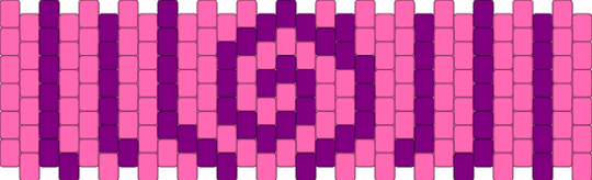 Spiral pattern - pink,kandi,spiral,multistitch,candy,cuff