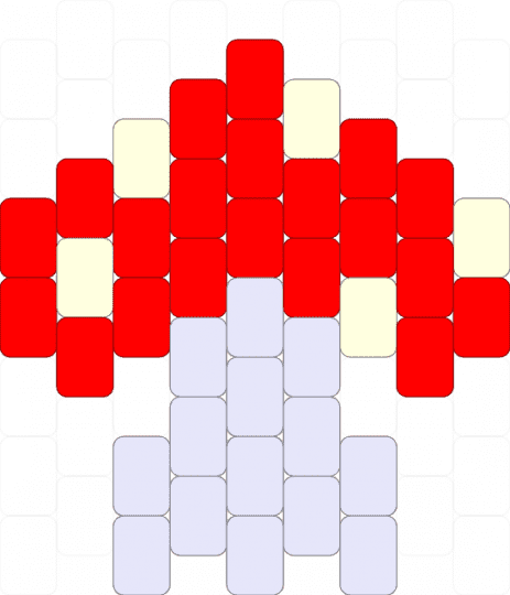 mushroom! - white,red,cotdfairycore