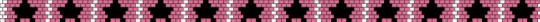 Pink star belt - pink