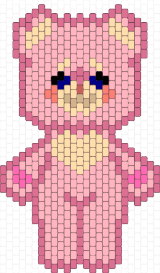 comfort kuma - pink