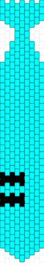 Miku Tie - light blue