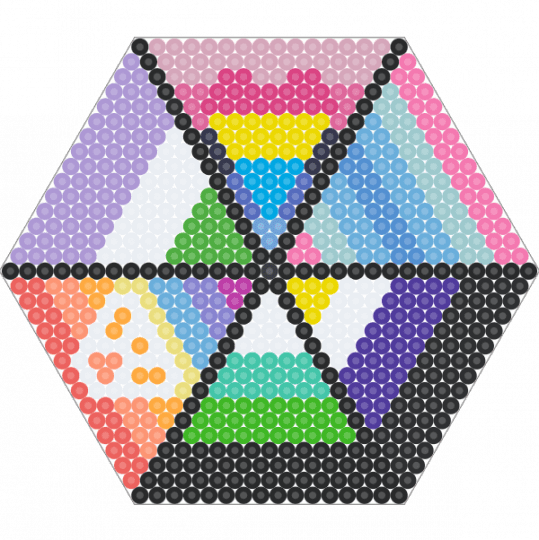 my pride flags{updated!} - pink,light blue