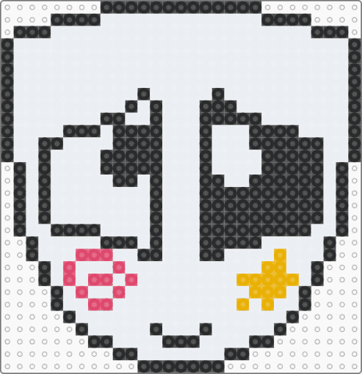 Gangle Spudsy’s Mask - white,red,orange,gangle,tadc,the amazing digital circus,spudsys,mask