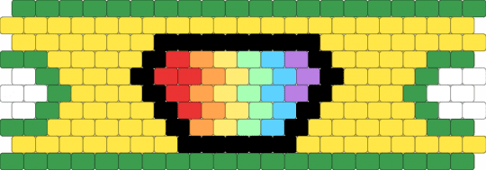 crayon box pattern? - yellow,green