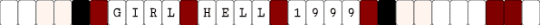 GIRL HELL 1999 from Femtanyl single - white,red,brown