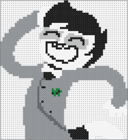 Jake English - black, comic, cute, gray, green, grey, homestuck, jake english, white