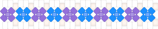 rarity cuff - purple,light blue