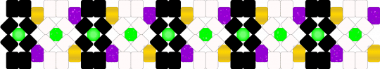 vangelis x cuff - white,yellow,purple,green