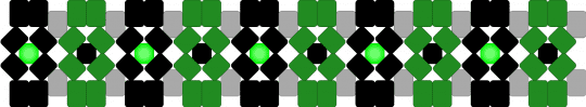 cryptor x cuff - green,beige,black,gray,glow in the dark,ninjago,oc