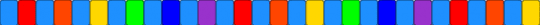 raindbow dash - light blue,red