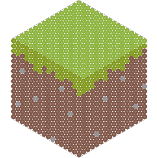 grass block - green,tan