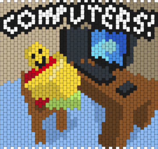 Jim's Computer Panel (Request) - light blue,tan,yellow,beige,jims computer,roblox,horror,horror game,horror games,panel
