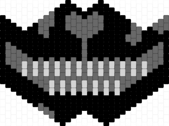 Fnaf nightmare mask - gray,fnaf4,fnaf,nightmare,black,teeth,fivenightsatfreddys