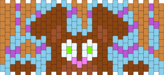 Fnaf chocolate bonnie - orange,light blue,red,cotdchocolate,fnaf,fnafar,fnafbonnie,chocolatebonnie