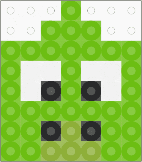 spike head smol - green