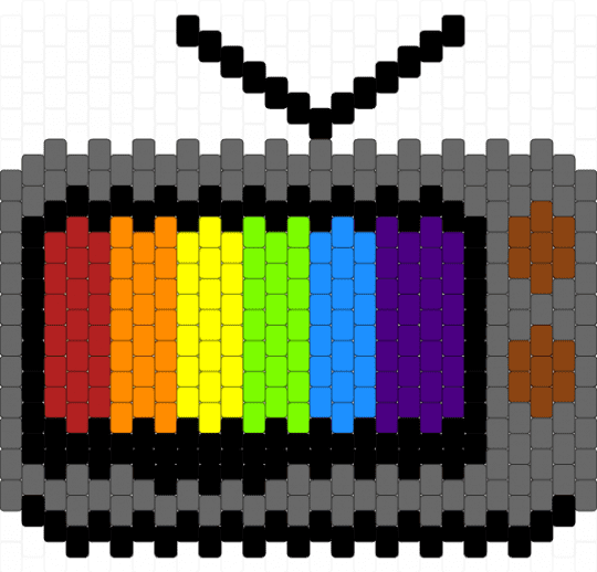 Gay TV - gray,red