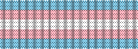 kandi binder/top-main body (1 of 2) - light blue,pink,trans,white,blue,pride