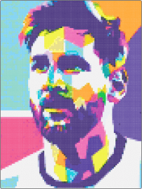 Messi 1 - lionel messi,portrait,soccer,futbol,argentina,colorful,spirit,talent,worldwide,p