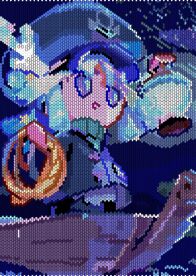 Star Coral Cookie! - pink,purple,blue,light blue,cotdstarfish