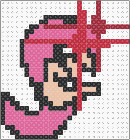 Magic worm coming for your skin! - red,pink