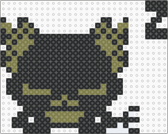 Grim Sleeping Tamagotchi twst - black,gold,twisted wonderland,twst,grim,tamagotchi,characters