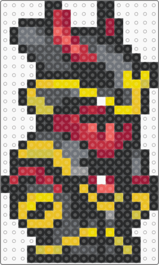 terraria calamity demonshade armor - black,gray,yellow