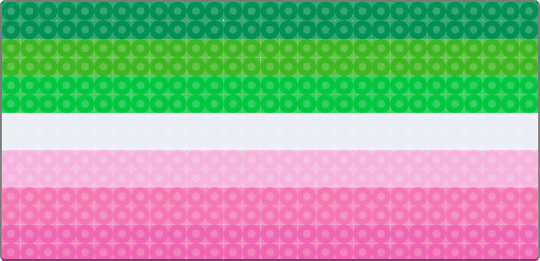 Genderfae pride flag - green,pink