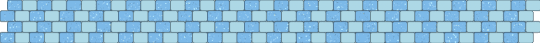 beautiful pattern for a rotater i made - light blue