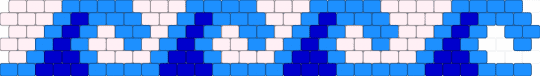Big waves - light blue,purple