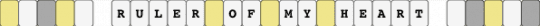 Ruler of my heart single - alien stage, alnst, beige, gray, kpop, luka, single, white, yellow
