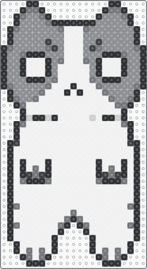 kitty (white ver) - white,gray