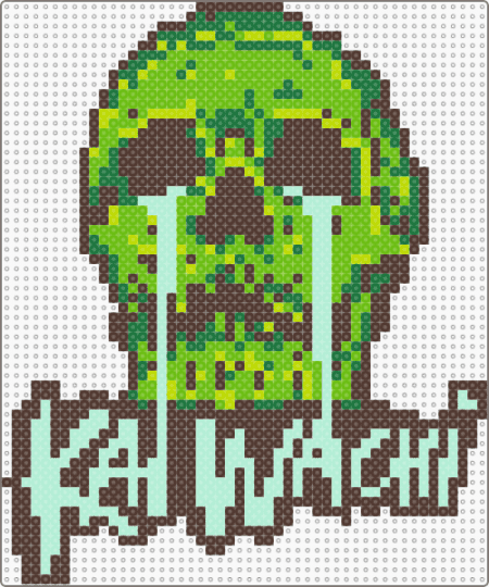 Kai Wachi - kai wachi,cry,dj,tears,music,edm,dubstep,skull,halloween,spooky,brown,green