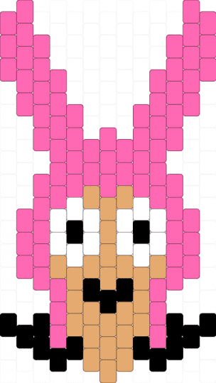 Louise - Bob's Burgers Charm - pink