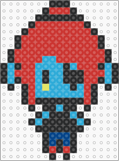 Mini Undyne :D - red,light blue,undyne,undertale,deltarune,all he did was lie seductively,on the piano and fed,himself grapes,mini undertale characters