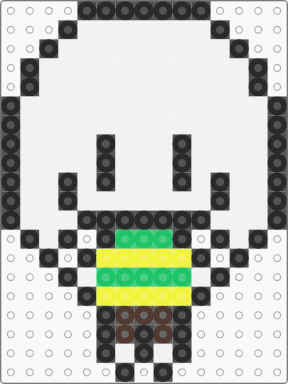 Mini Asriel :D - white,green,yellow,asriel,asriel dreemurr,undertale,asriel undertale,deltarune
